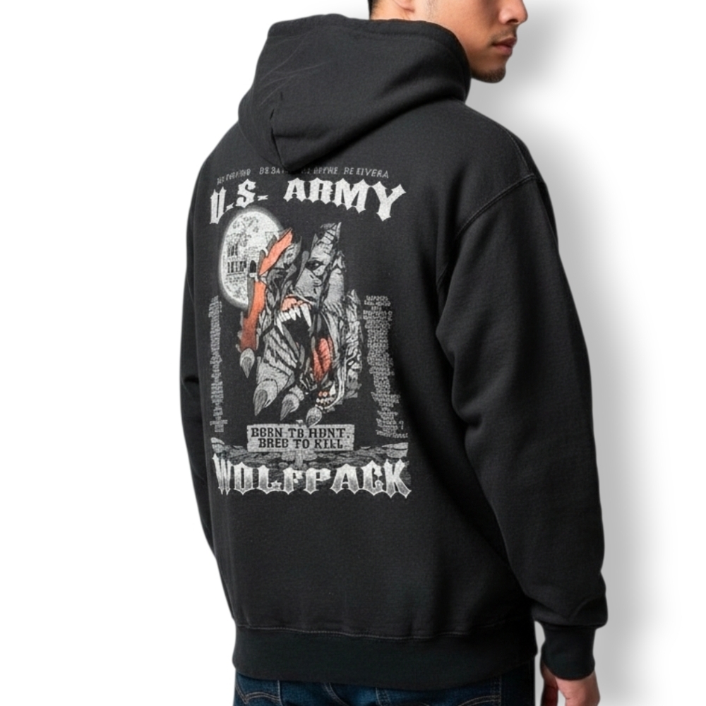 Mens U.S. Army's 31st Engineer‎ Battalion, Echo Company Hoodie